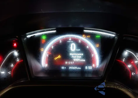 2019 Honda Civic Sport из США, поврежденный, VIN 2HGFC2F85KH595163